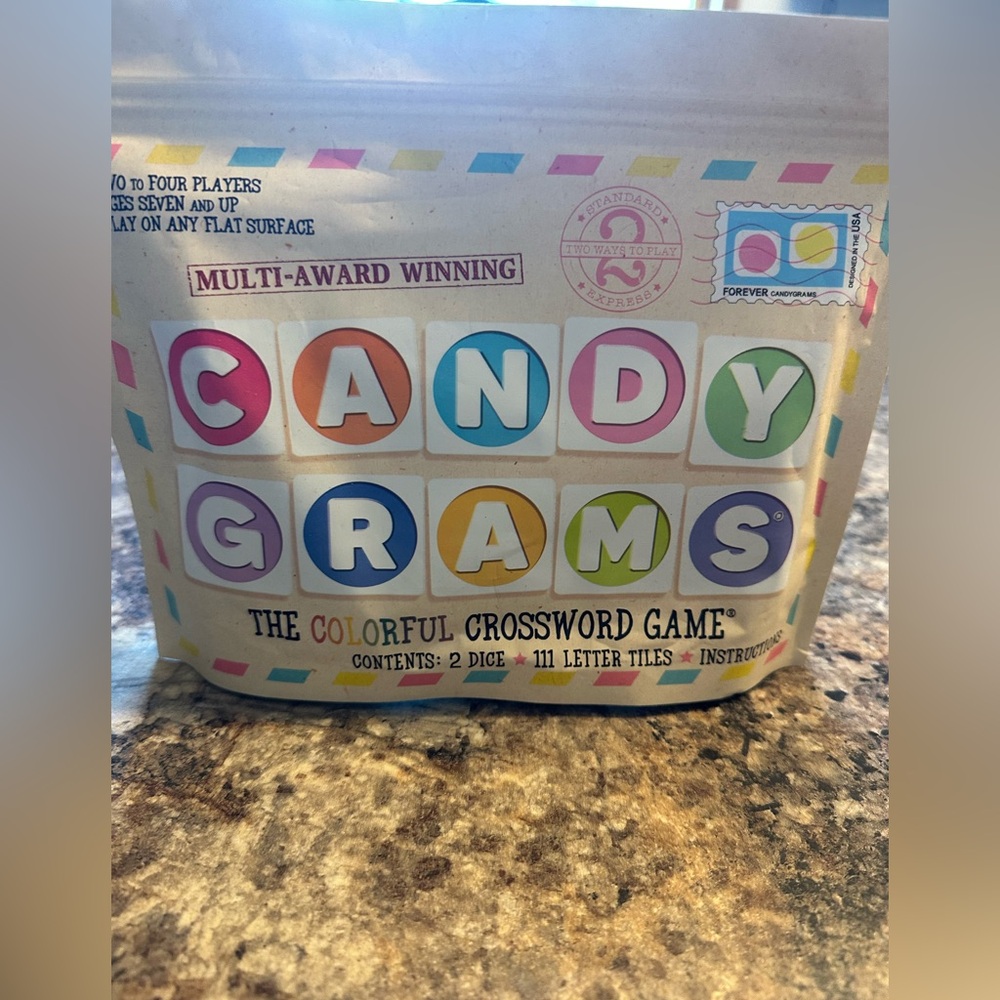 Candy Grams Crossword Game
